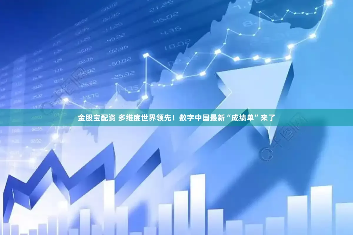 金股宝配资 多维度世界领先！数字中国最新“成绩单”来了